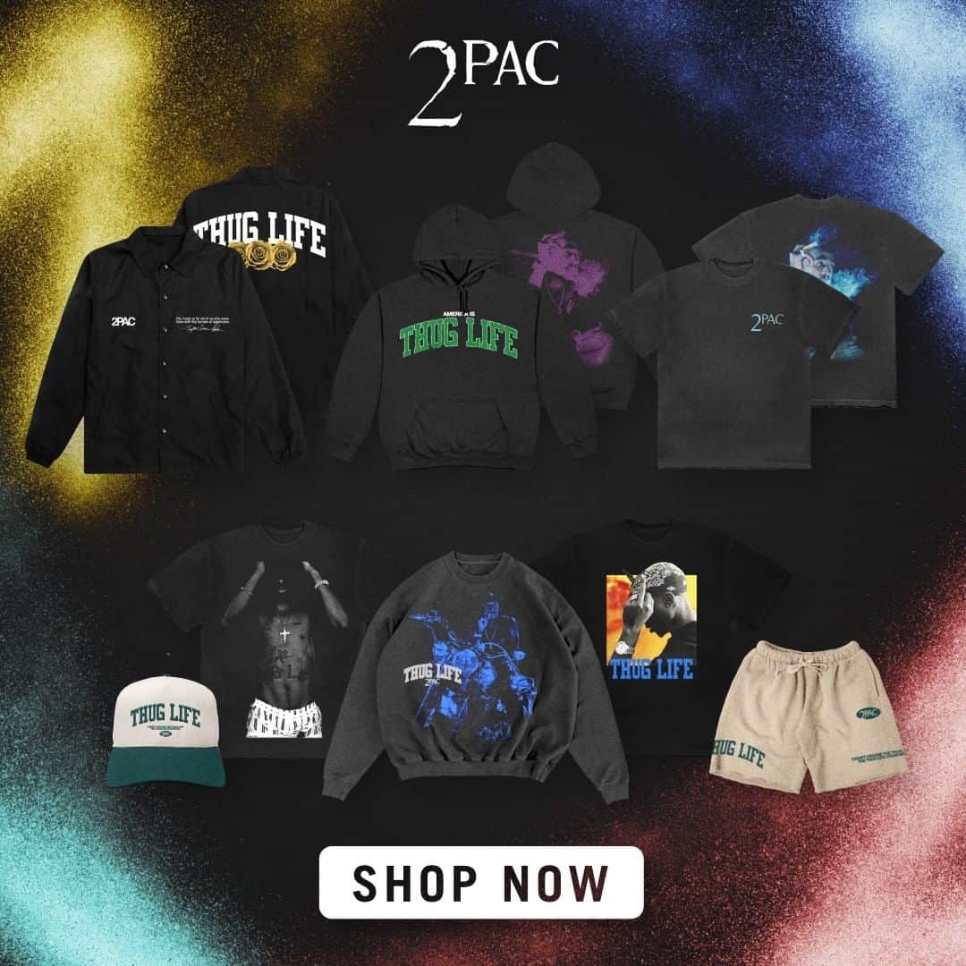 2Pacさんのインスタグラム写真 - (2PacInstagram)「T.H.U.G. L.I.F.E. collection is available now! Click the Link in bio to shop now.」6月30日 3時53分 - 2pac