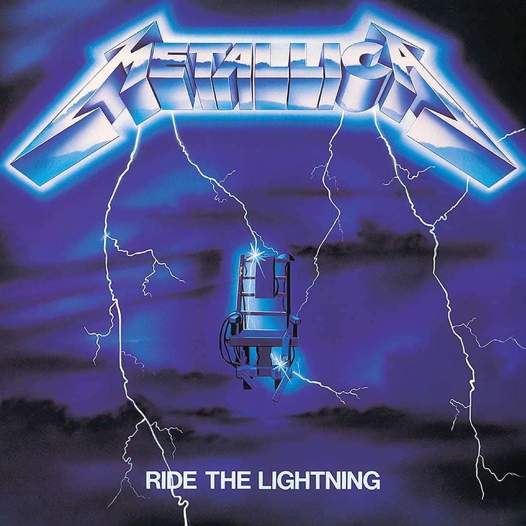 Fender Guitarのインスタグラム：「Take an electrifying journey back to @metallica’s second album with the new Fender Play "Ride the Lightning" Collection. Learn songs from the album, including "For Whom the Bell Tolls," "Trapped Under Ice" and more. Click the link in bio to start learning.」