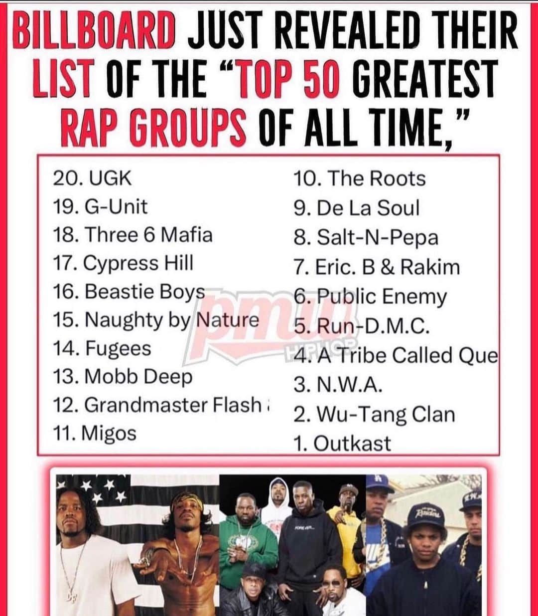トニー・イエイヨーのインスタグラム：「Ggggunit final lap tour going to be crazy . Appreciate @billboard and congratulations to the legendary rap groups on this list 🙏🏿」