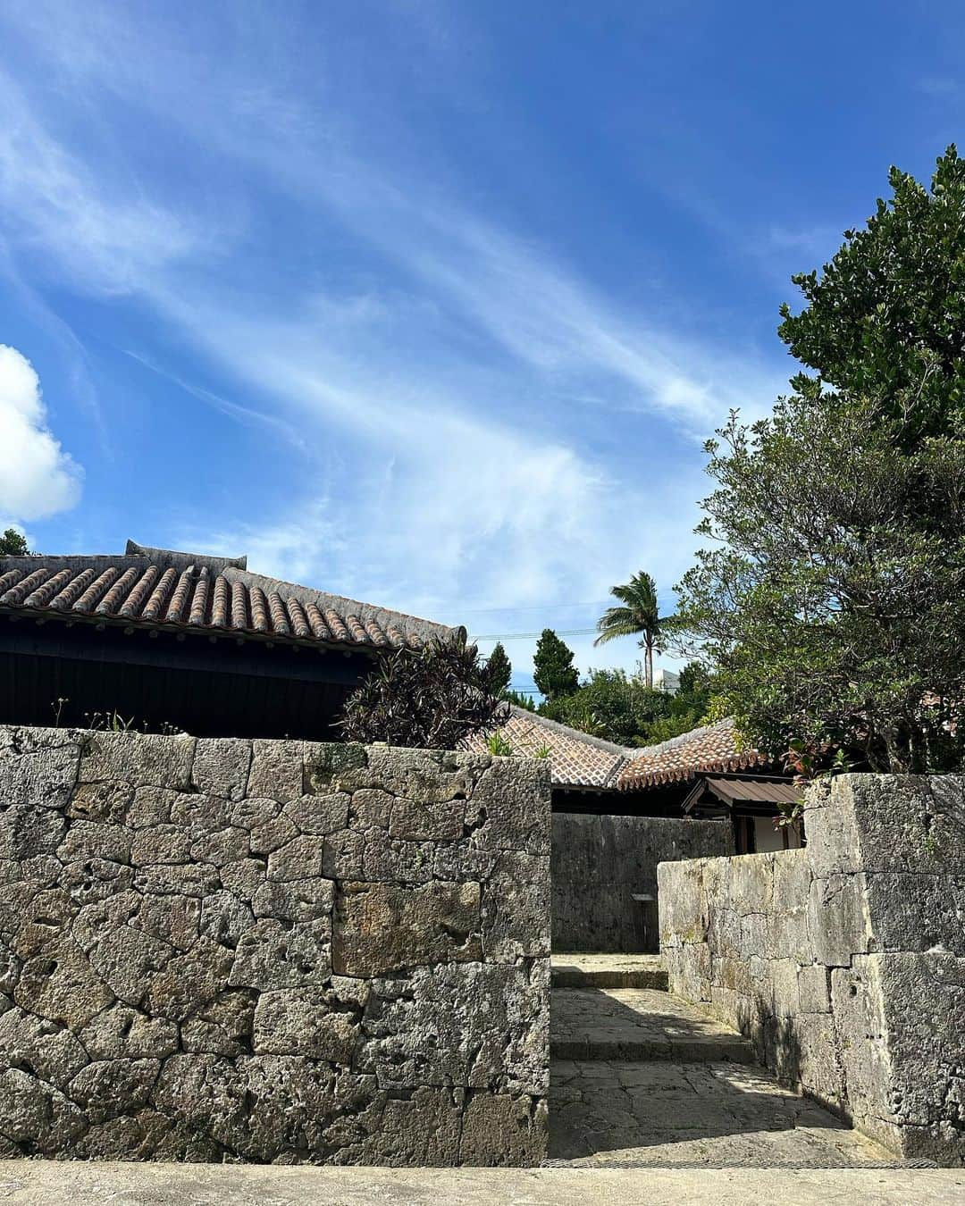 箕輪玖美さんのインスタグラム写真 - (箕輪玖美Instagram)「世界遺産 中城城跡🏯 ・ ・ 広大で高台にあるので、チケット売場から城跡まで無料カートで送ってもらえる😃 ・ ・ 14世紀中頃、築城家の名手と言われた護佐丸が築いたとされるお城は、大規模で美しく見晴らしも最高✨ 見応えたっぷりの城跡に感動しきり😊 ・ ・ その後は近くにある、国指定重要文化財  中村家住宅へ🏠 ・ ・ 戦前の沖縄の住居建築の特色を全て備えている建物で、ノスタルジックな居心地😊 物が限られていた中で、知恵と工夫が素晴らしく発揮された完璧ではないかと言うレベルのSDGSな造りと暮らし✨✨✨ 有料ですが、ガイドさんに案内して頂くのをオススメします😉 ・ ・ 汗だくで観光した帰りには、お気に入り 千日のぜんざいでクールダウン🍧 美味しかった〜🥰  #中城城跡 #世界遺産 #中村家住宅 #重要文化財建造物 #沖縄観光 #グスク #お城好き #お城好きな人と繋がりたい #worldheritage #okinawa #ぜんざい #千日 #楽しい1日 #旅ジョ #旅スタグラム #アラフィフ女子 #箕輪玖美」6月30日 9時15分 - kumi.111