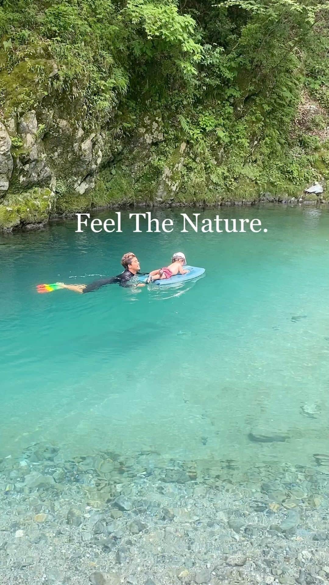 堀舞紀のインスタグラム：「✨🧜🏾‍♀️🐠✨  #naturelovers !!!!  📍JAPAN...  🤫  みんなで 綺麗な自然を 守ろうねーーーーーッ🌍✨✨」