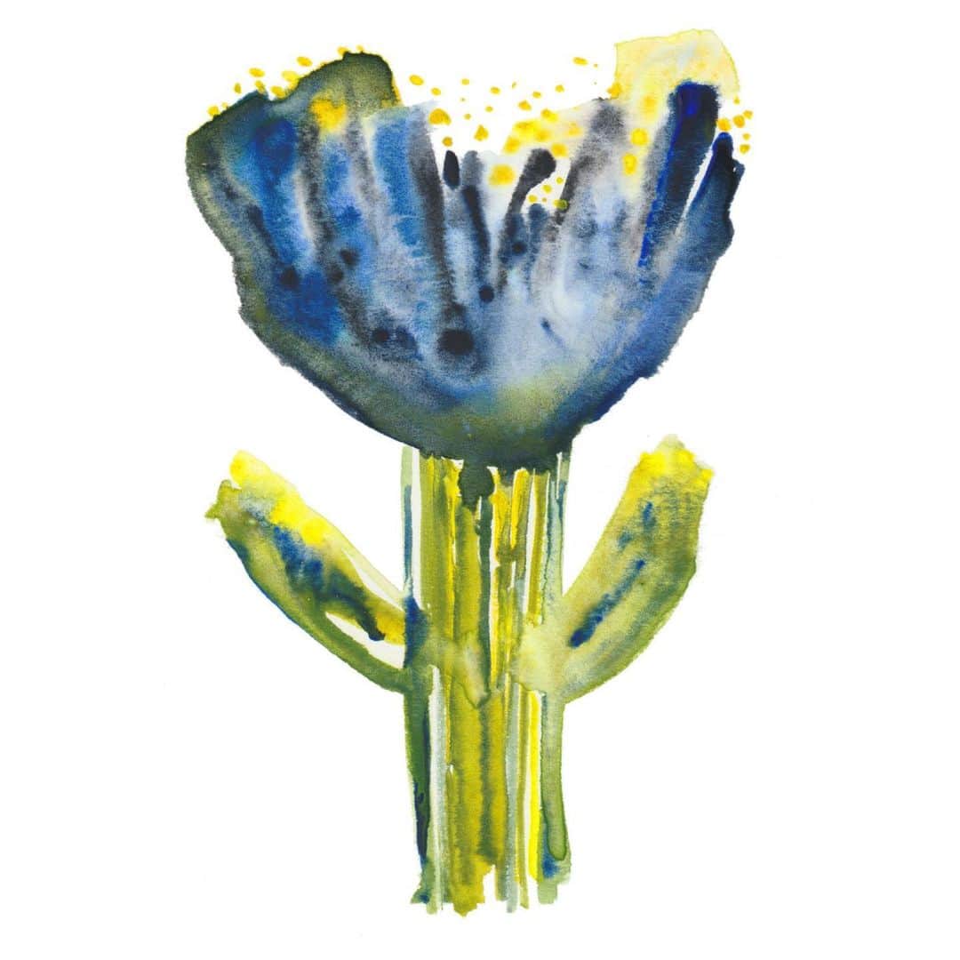 Boojilのインスタグラム：「goodbye my love / drawing  flowers  loved ones leave. Even if I can no longer touch that hand & voice the beautiful memories will never fade. I give you a flower when I give you off.  愛する人が離れていく。例え、その声に、手に触れることができなくなっても、美しい想い出は決して色褪せることがない。あなたを送り出す時に一輪の花を贈る」