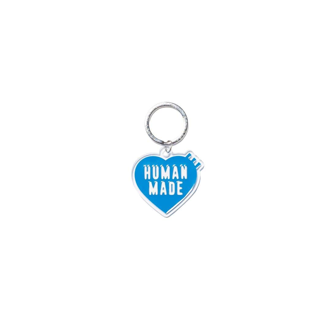 HUMAN MADEさんのインスタグラム写真 - (HUMAN MADEInstagram)「"HEART KEYRING" is available at 1st July 11:00am (JST) at Human Made stores mentioned below.  7月1日AM11時より、"HEART KEYRING” が HUMAN MADE のオンラインストア並びに下記の直営店舗にて発売となります。  [取り扱い直営店舗 - Available at these Human Made stores] ■ HUMAN MADE ONLINE STORE ■ HUMAN MADE OFFLINE STORE ■ HUMAN MADE HARAJUKU ■ HUMAN MADE SHIBUYA PARCO ■ HUMAN MADE 1928 ■ HUMAN MADE SHINSAIBASHI PARCO  *在庫状況は各店舗までお問い合わせください。 *Please contact each store for stock status.  HUMAN MADEのアイコニックなハートロゴ型のアクリルキーホルダー。ポップな5カラー展開。ギフトとしても活躍します。  Acrylic keyring inspired by Human Made’s iconic heart logo. Available in five pop colors, it also makes a perfect gift.」6月30日 11時12分 - humanmade