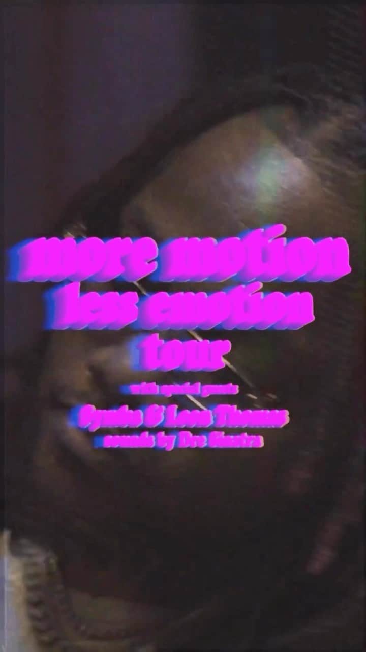 レオン・トーマス3世のインスタグラム：「Excited to be going on tour with @tydollasign and @therealsymba!! Make sure y’all go cop your tickets ASAP it’s going to be a movie 🎥! !」