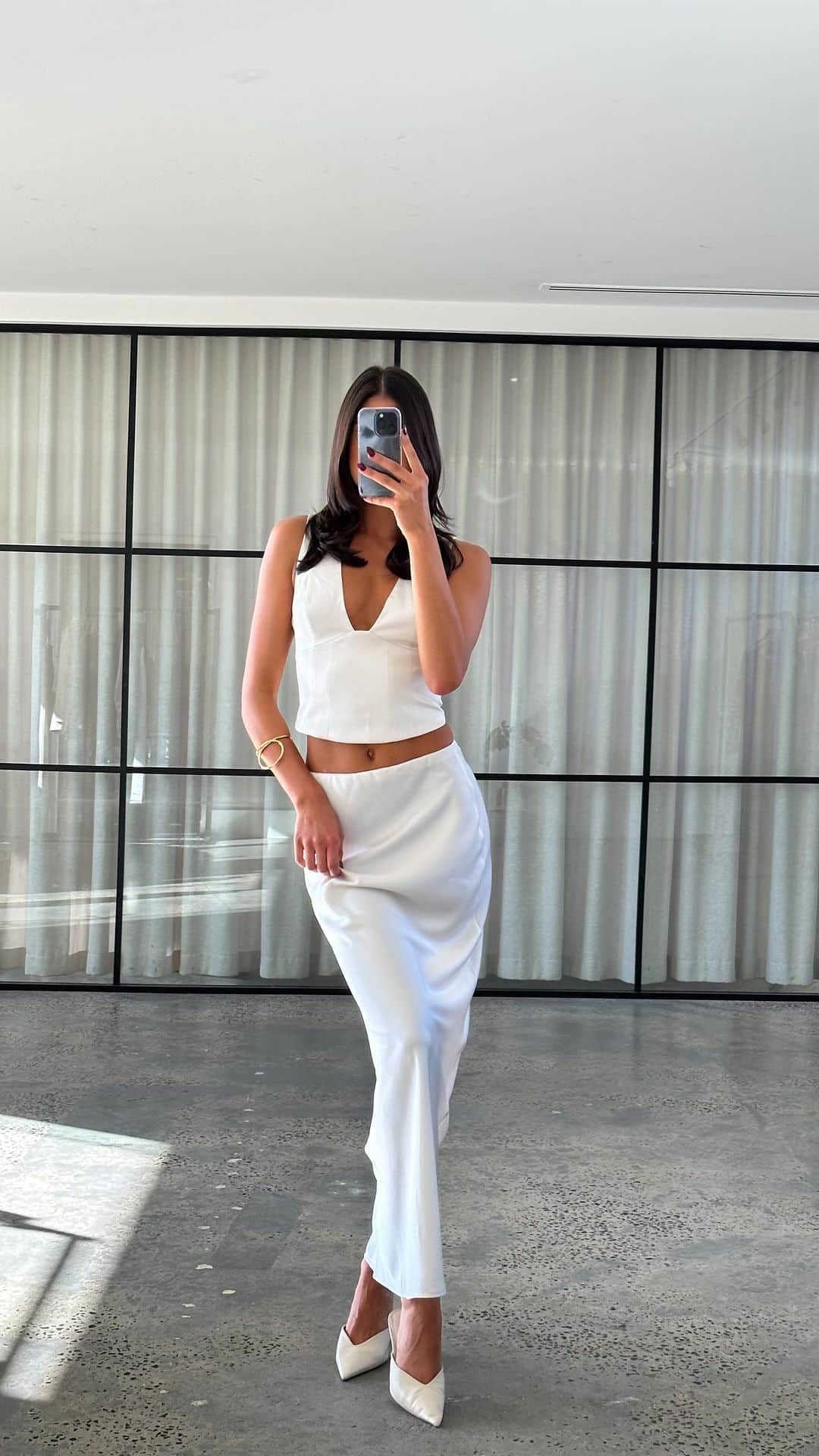 KOOKAI のインスタグラム：「Summer ready separates •• Shop the Milan Corset Top & Slip Skirt in Ivory, new to boutiques and online #kookai」