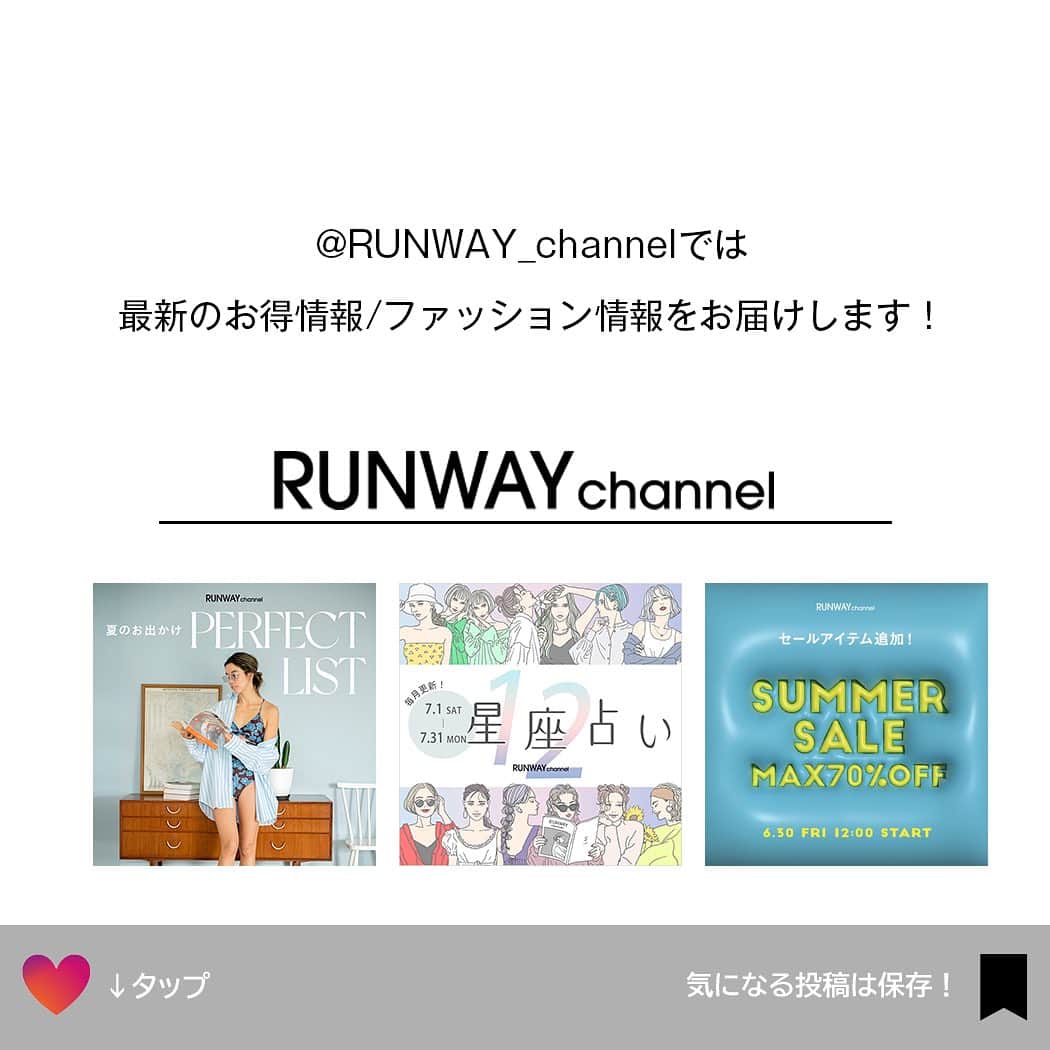 RUNWAY channelさんのインスタグラム写真 - (RUNWAY channelInstagram)「⁡ ⁡ RUNWAY ...