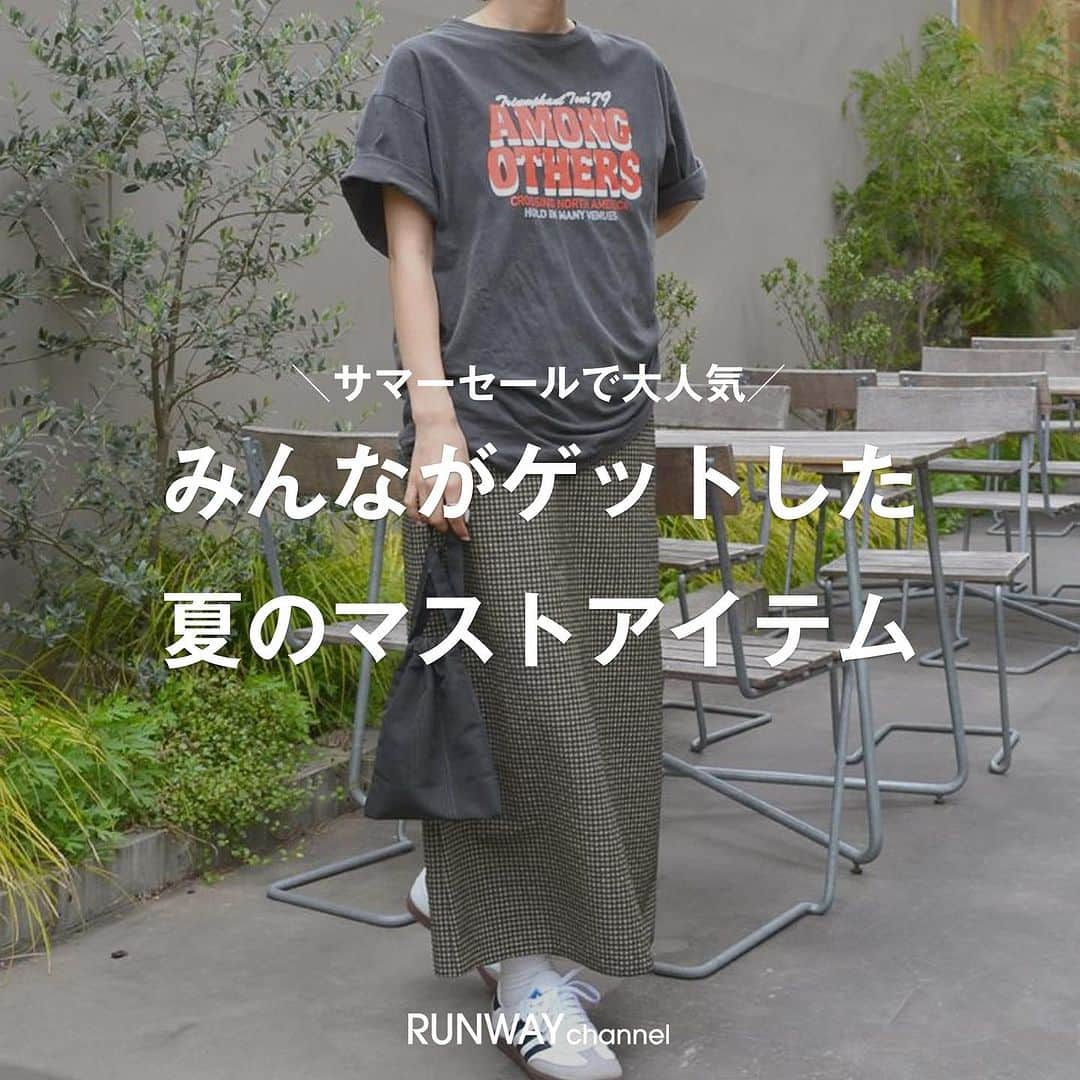 RUNWAY channelのインスタグラム