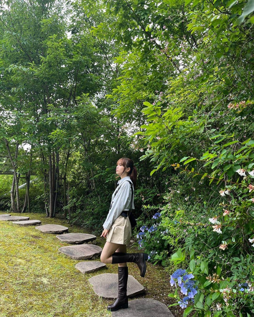 青井乃乃さんのインスタグラム写真 - (青井乃乃Instagram)「明日から7月 とうとう夏がやってきたね~」6月30日 18時15分 - no.17_11