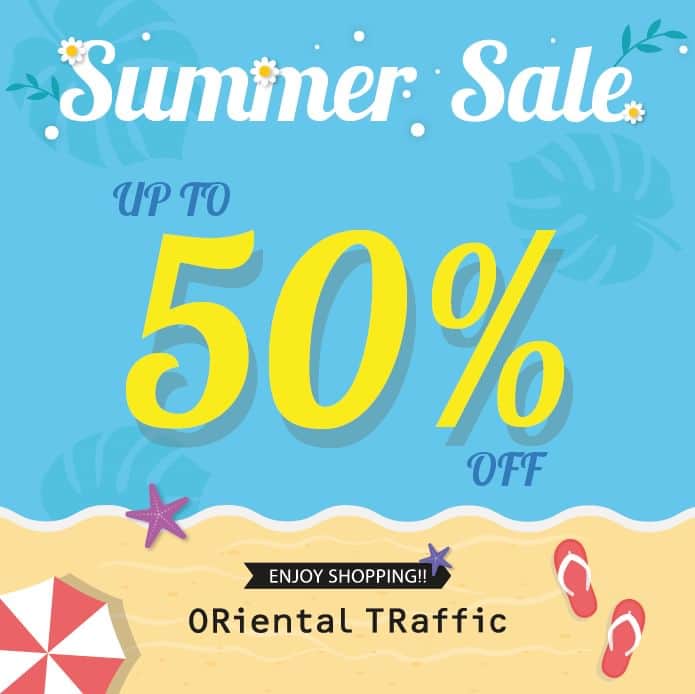 ORiental TRaffic HKのインスタグラム：「【ORiental TRaffic Summer Sale🌴🍹精選鞋款低至50% OFF!!】  ORiental TRaffic Summer Sale今日起正式開始!🥳 精選夏日鞋款低至半價!   🎉折上折優惠 👉購買鞋款2對或以上，再有額外9折優惠❗  門市地址: https://www.orientaltraffic.com.hk/en/stores  *更多優惠鞋款未能盡錄，請親臨門市盡情選購🛍 *更多詳情，請向店員查詢。 *如有任何爭議，ORiental TRaffic將保留最終決定權。  #ORientalTRaffic #SummerSale #23SS #減價 #折上折」