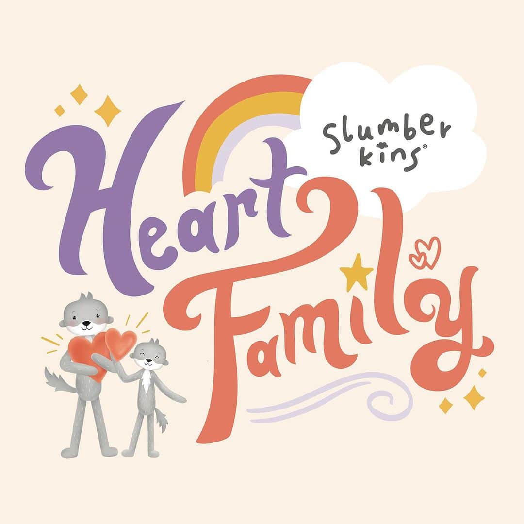 A Great Big Worldのインスタグラム：「New music collaboration Heart Family out now! It was such a dream to bring this collaboration between @agreatbigworld x @slumberkins to life!  Inspired by Otter and her lessons of building connections, family, and community to life, we invite you to listen and join our heart family.❤️  Listen NOW on your favorite music streaming platform. 💿🎶🫶  #newmusic #heartfamily #slumberkins #agreatbigworld #sweetyhigh」
