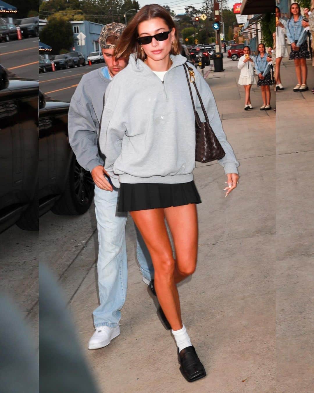 Just Jaredさんのインスタグラム写真 - (Just JaredInstagram)「Hailey and Justin Bieber twinned in matching gray sweaters while out on a date tonight in Santa Monica. We've got more pics over at JustJared.com! #JustinBieber #HaileyBieber Photos: Backgrid」6月30日 13時03分 - justjared