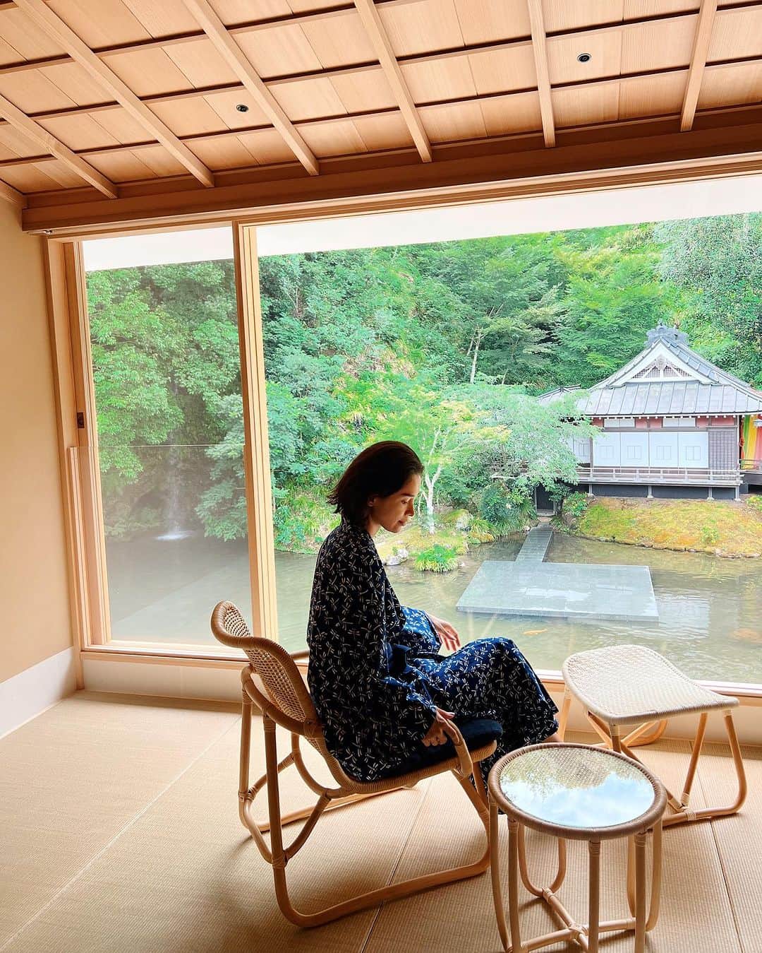 ケリーのインスタグラム：「Serenity 🌿  #japan#travel#旅」
