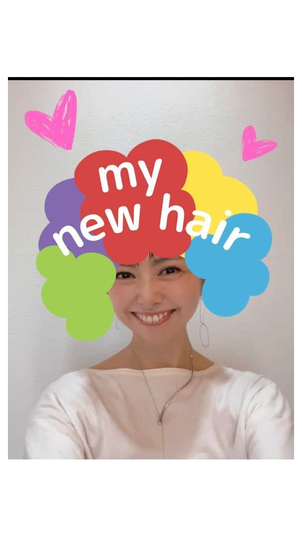 野村佑香のインスタグラム：「hair cut ✂︎ before👉after👉💓  #hair#haircut#前髪#ボブ」