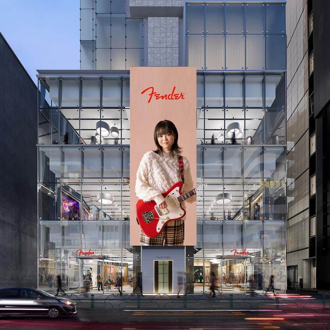 弓木英梨乃さんのインスタグラム写真 - (弓木英梨乃Instagram)「Finally today, 30 June 2023, the world's first Fender flagship shop "Fender Flagship Tokyo" opened in Harajuku, Tokyo 🎉 This week I attended the opening party & ceremony 🎊 Please come and visit this beautiful and exciting space! As one of the Fender artists, I'm really happy to be here on this day. May it be a place loved by the whole world❤️✨🎸  #FenderFlagshipTokyo #Fender」6月30日 14時18分 - erino_yumiki