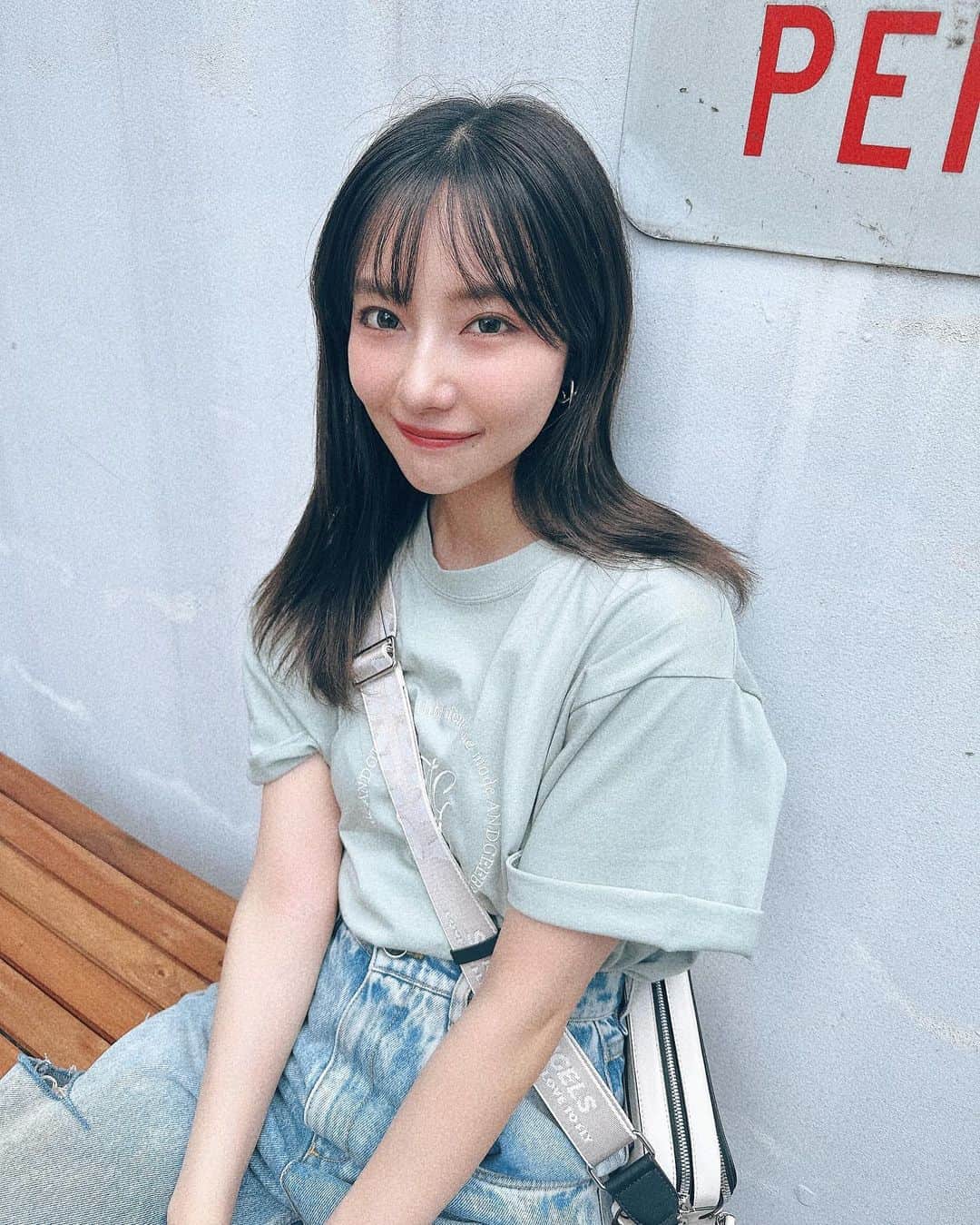 村瀬紗英さんのインスタグラム写真 - (村瀬紗英Instagram)「#dailylook スニーカーでいる事ふえたなあ😎❤️‍🔥」6月30日 14時31分 - saepiiii.m