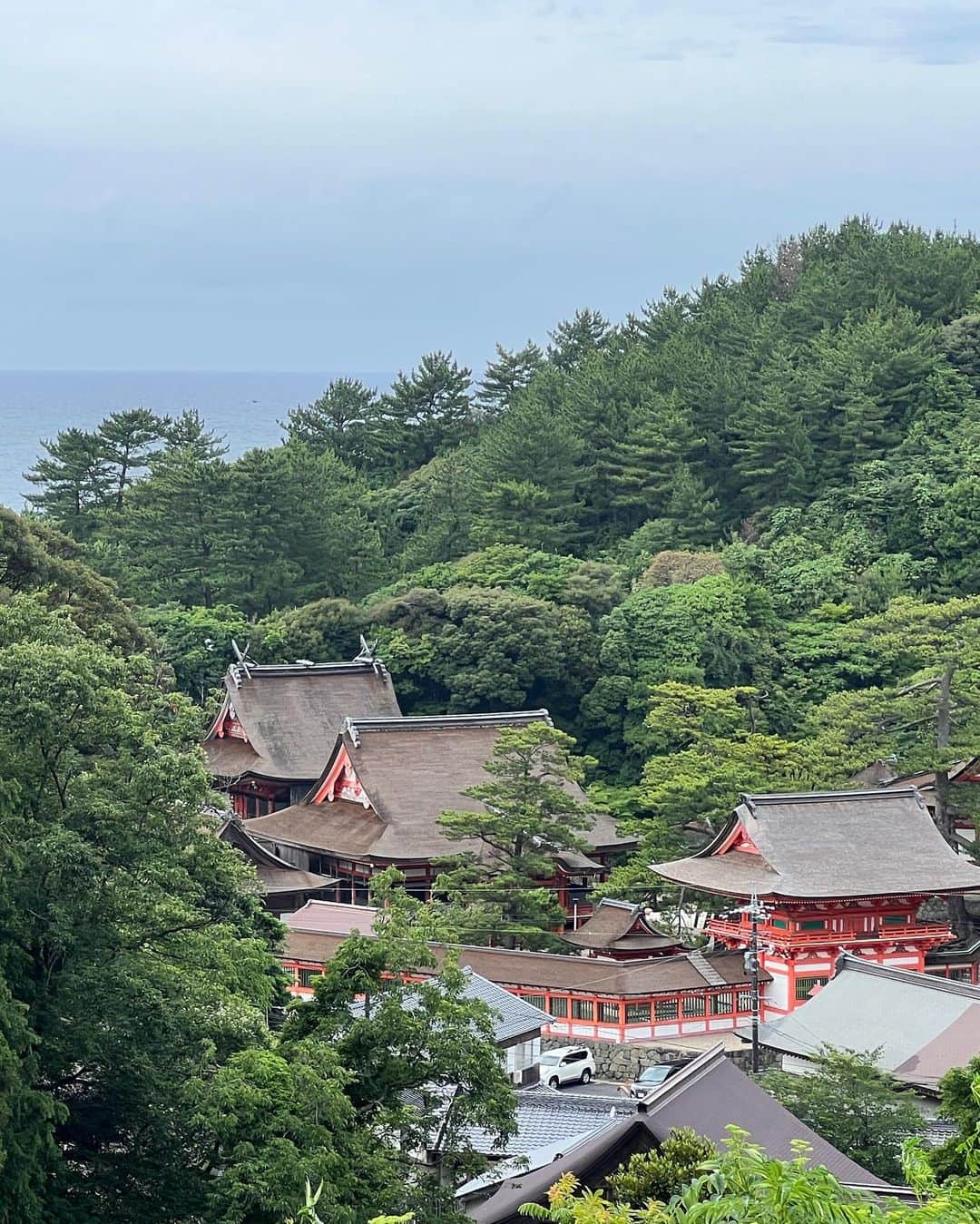 LOVEさんのインスタグラム写真 - (LOVEInstagram)「Shimane Day 2  断魚渓 須佐神社 日御碕灯台 日御碕神社 月読神社  刄田さんコーディネートにより 天照大御神の弟＆妹さん巡り 色々と書ききれぬ。  出雲国⛩️」6月30日 14時59分 - loveyanen_official