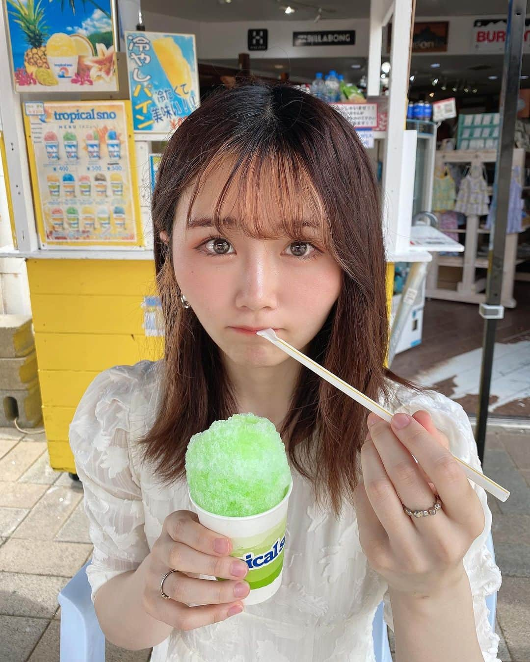 秋吉優花さんのインスタグラム写真 - (秋吉優花Instagram)「☀️🥵🫠🍧🍈🥶🥰」6月30日 15時15分 - akiyoshi_1024