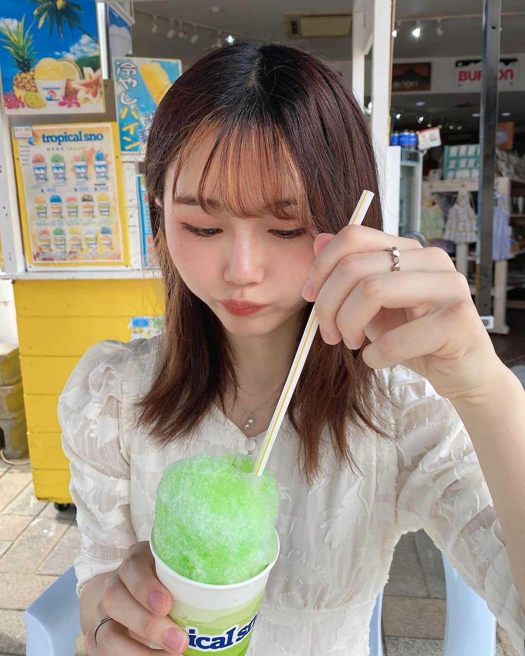 秋吉優花さんのインスタグラム写真 - (秋吉優花Instagram)「☀️🥵🫠🍧🍈🥶🥰」6月30日 15時15分 - akiyoshi_1024