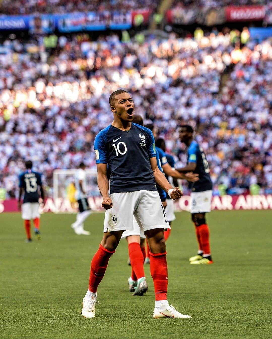 リーグ・アンさんのインスタグラム写真 - (リーグ・アンInstagram)「30.06.2018 Young Kylian 🆚 Argentina  #CeJourLà | #OnThisDay」6月30日 15時30分 - ligue1ubereats