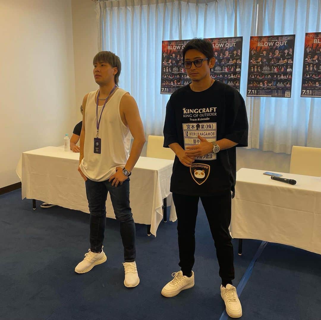 吉永啓之輔のインスタグラム：「明日はこいつを膝で倒します  舐めやがって  https://blow-out.jp」