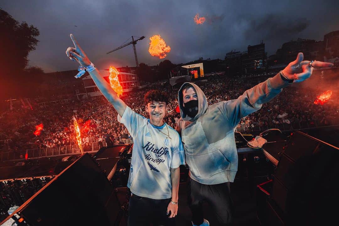アラン・ウォーカーのインスタグラム：「Takk for igår Palmesus Junior! 🔥🇳🇴」