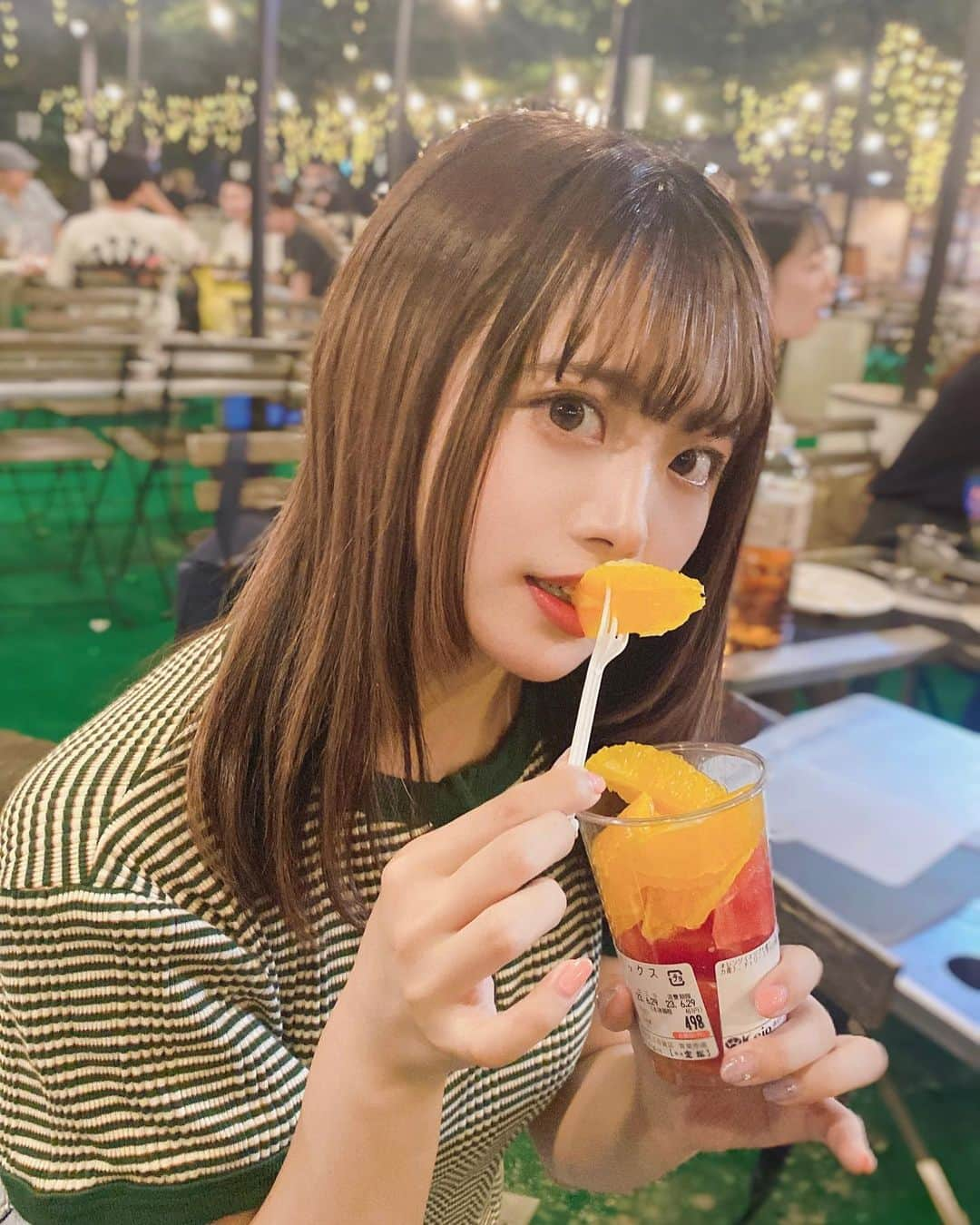 伏木結晶乃さんのインスタグラム写真 - (伏木結晶乃Instagram)「結晶乃と夏🔅  #summer #photo #fyp  #japan #beergarden #夏 #アイドル #idol #idolater」6月30日 16時06分 - yukinofushiki_