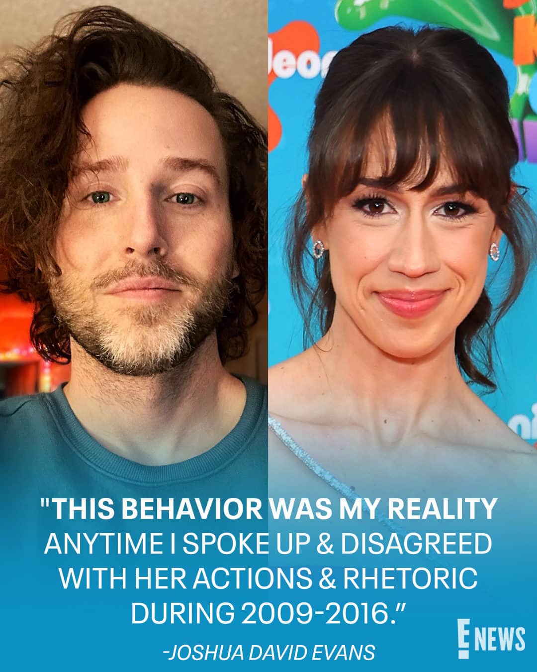 E! Onlineさんのインスタグラム写真 - (E! OnlineInstagram)「Joshua David Evans is adding his two cents. He speaks out about the allegations made against his ex-wife Colleen Ballinger at the link in our bio. (📷: Instagram/Getty)」7月1日 2時12分 - enews