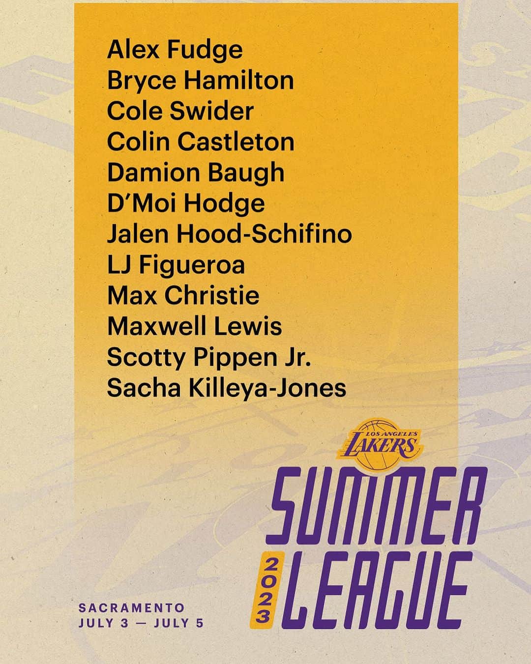 Los Angeles Lakersさんのインスタグラム写真 - (Los Angeles LakersInstagram)「Summer squad.」7月1日 3時00分 - lakers
