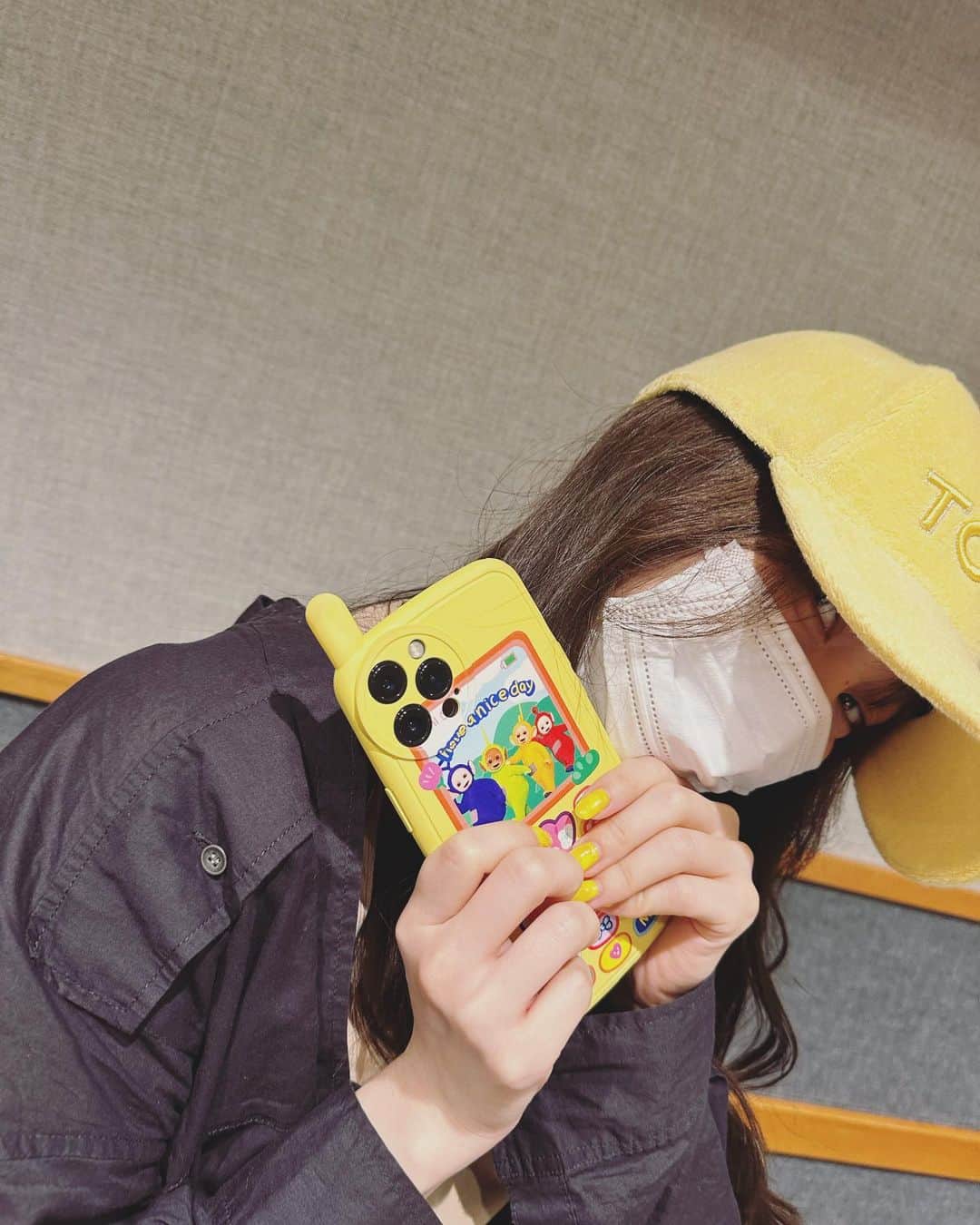 玉井詩織のインスタグラム：「💛🐥🌼🍋🌝 私より黄色い子がいた。」