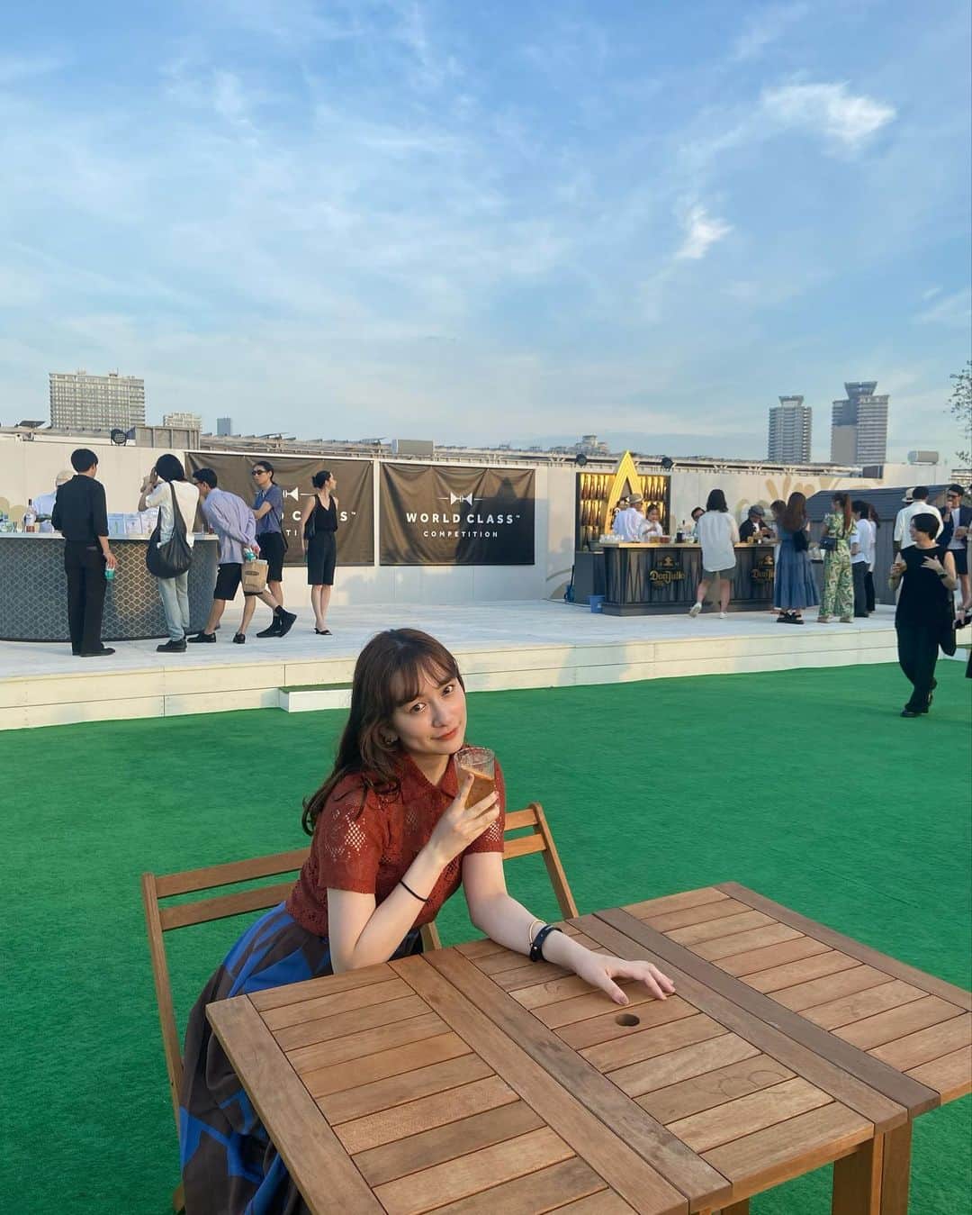 川口カノンさんのインスタグラム写真 - (川口カノンInstagram)「素敵な空間で美味しいカクテル🍸 楽しかったです✨ ありがとうございました♡ #お酒は二十歳になってから ． ． ． #worldclassjapan2023#pr  ． ． ．」6月30日 18時44分 - kkanonnn