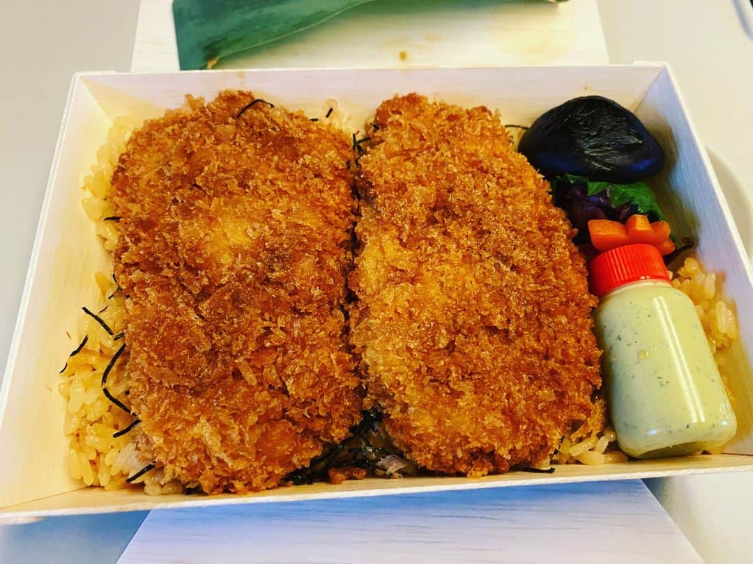 前原誠司さんのインスタグラム写真 - (前原誠司Instagram)「昨夜は東京から京都に帰る新幹線の車内で、「鶏のたれカツ弁当」をいただきました。妻のお薦で、とても美味しかったです。ご馳走様でした。（誠）#まえはランチ」6月30日 18時54分 - seiji_maehara.official