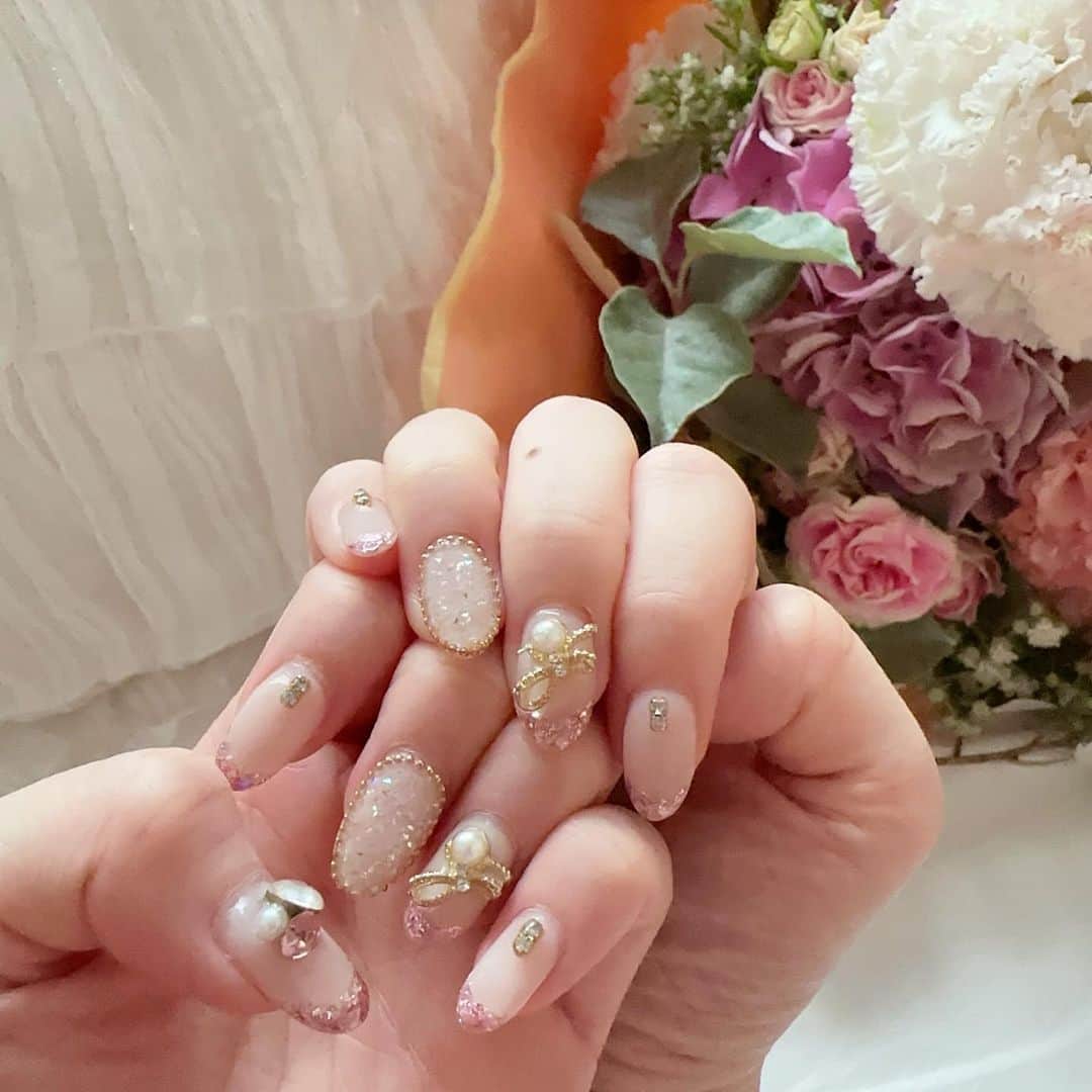 西田ひらりのインスタグラム：「New nail💐🫶」