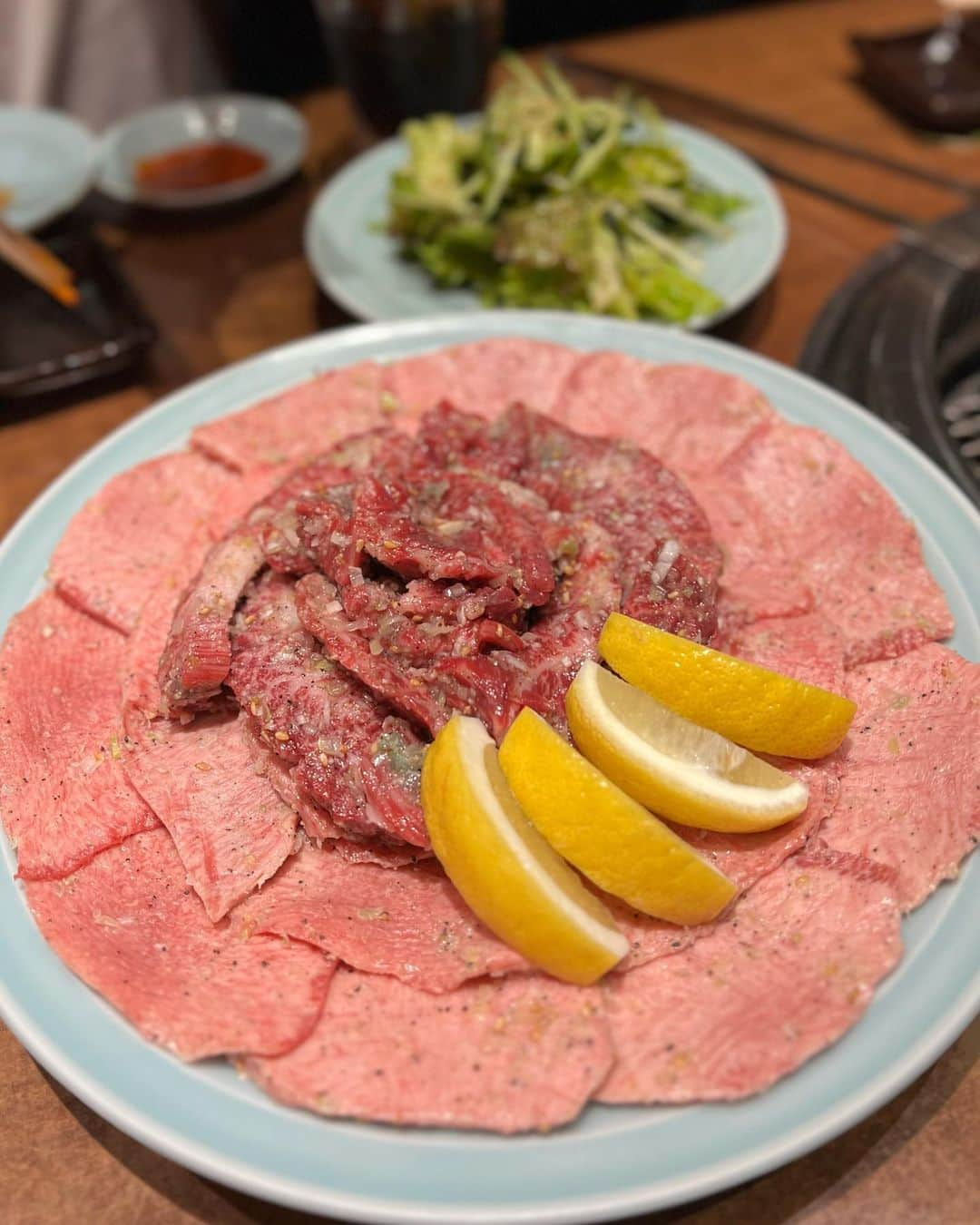 まいまいさんのインスタグラム写真 - (まいまいInstagram)「おにくっ🍖 静龍苑行った時の⸜( ´ ꒳ ` )⸝ タンが美味しくて美味しくていっぱい食べたよ🤤💕  お肉って幸せだよねえ。 けど年月を経つにつれ、 脂身が食べられなくなった…🥺笑 . #まいごるふ#ゴルフ#女子ゴルフ#ゴルフ女子#グルメ女子#焼肉#静龍苑#グルメ#焼肉#maigolf#yakiniku#gourmet」6月30日 19時18分 - ___maigolf___