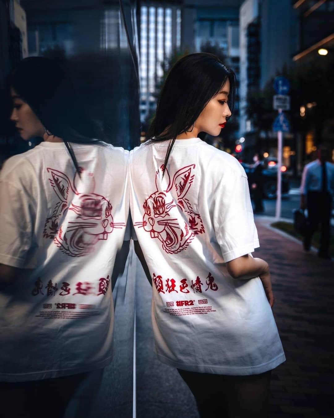 #FR2さんのインスタグラム写真 - (#FR2Instagram)「I have various thoughts about society.  "Rabbit Embroidery T-shirt"  Available Now.  We ship worldwide.  Photo by @rkrkrk   #FR2#fxxkingrabbits#頭狂色情兎」6月30日 19時57分 - fxxkingrabbits