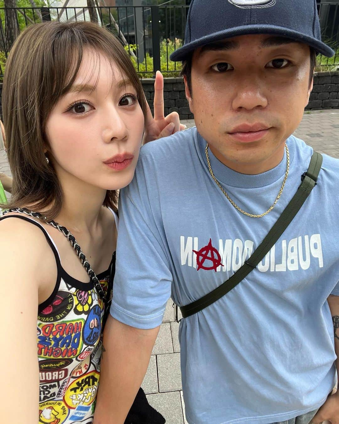 古川優香のインスタグラム：「サベージクラブと韓国😆🇰🇷🩷」