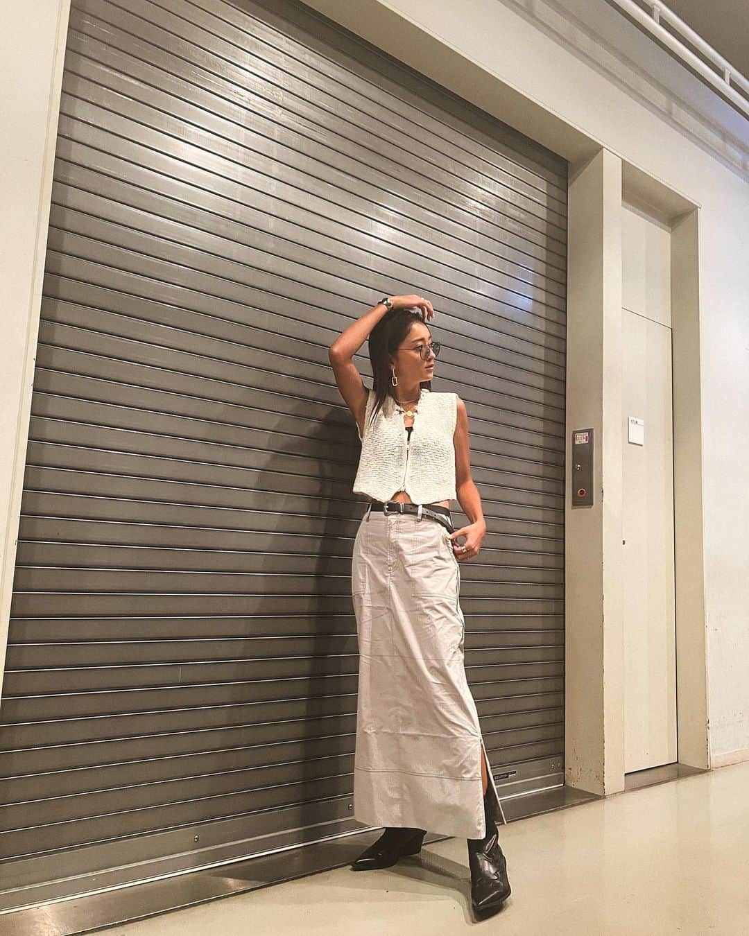 池田美優（みちょぱ）のインスタグラム：「． この日のコーデお気に入り🫶🏾 #emoda #mystyleemoda」