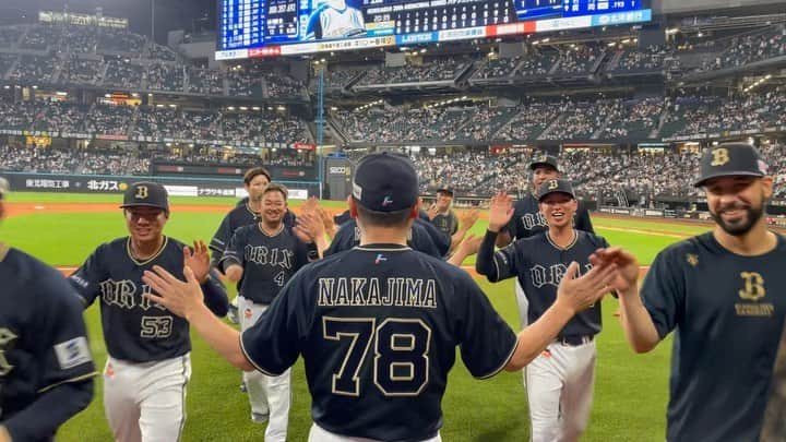 オリックス・バファローズのインスタグラム