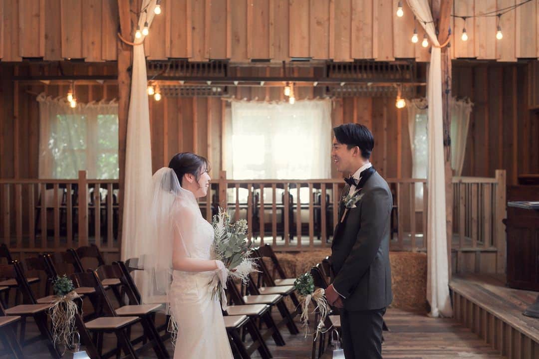 BARN&FOREST148さんのインスタグラム写真 (BARN&FOREST148Instagram)「barn_and_forest148 ・ ・ First meet* ブライダル