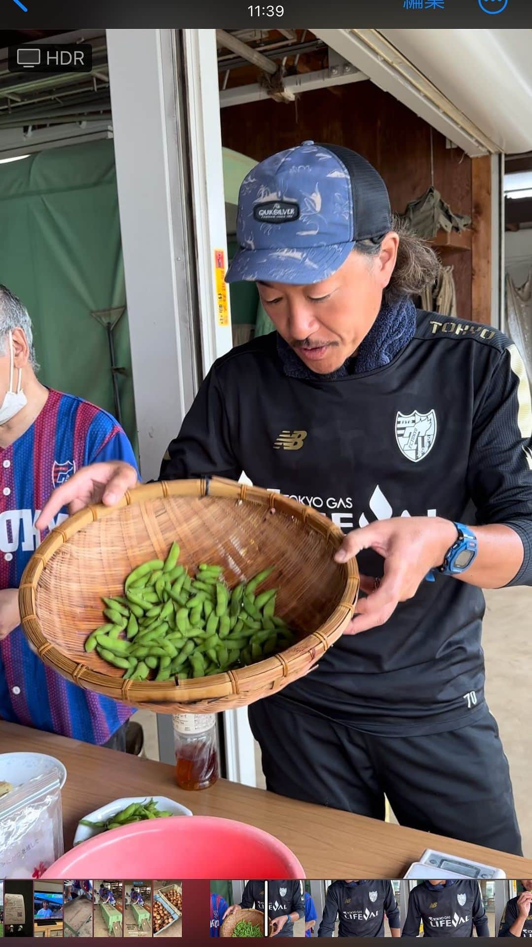 のインスタグラム：「採れたてをいただく幸せ😋🫛🥔✨ 甘い！香ばしい！！ほくほく！！！」