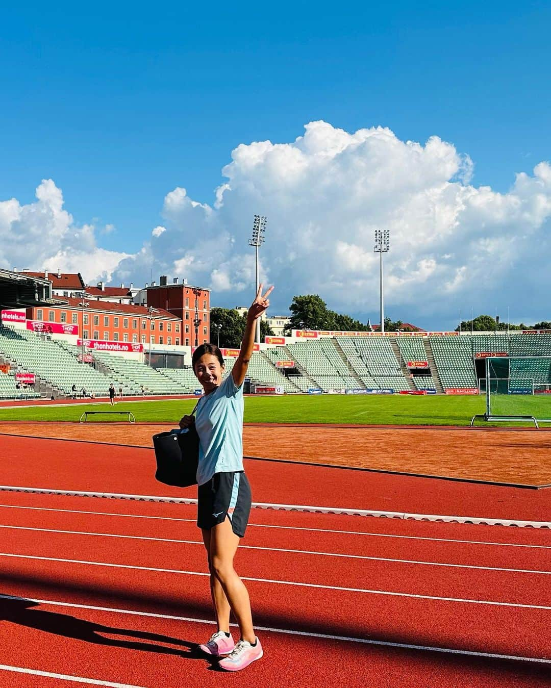 宇都宮絵莉さんのインスタグラム写真 - (宇都宮絵莉Instagram)「Boysen memorial🏟Oslo🇳🇴 400mH  59”46🫤  次はアジア選手権💪」6月30日 21時53分 - eri_utsunomiya