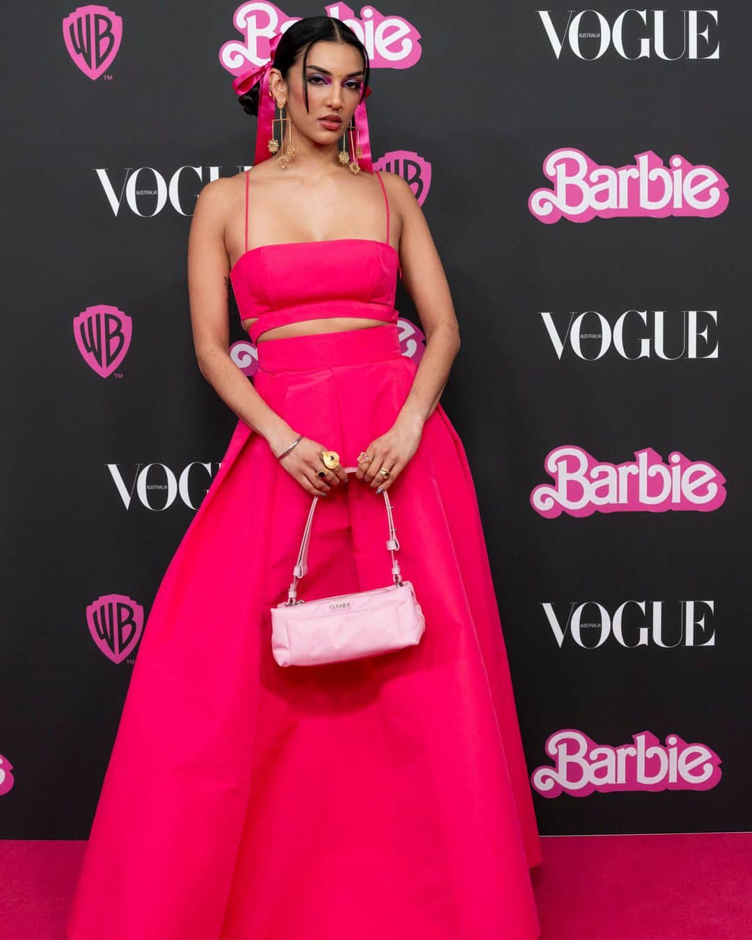 Vogue Australiaさんのインスタグラム写真 - (Vogue AustraliaInstagram)「Who doesn't love a theme? At our Vogue x #Barbie party in Sydney, stars embraced the glitz, the glamour and, of course, pink in all shades. At the link in bio, take a look at every pink carpet look you missed.」6月30日 22時01分 - vogueaustralia