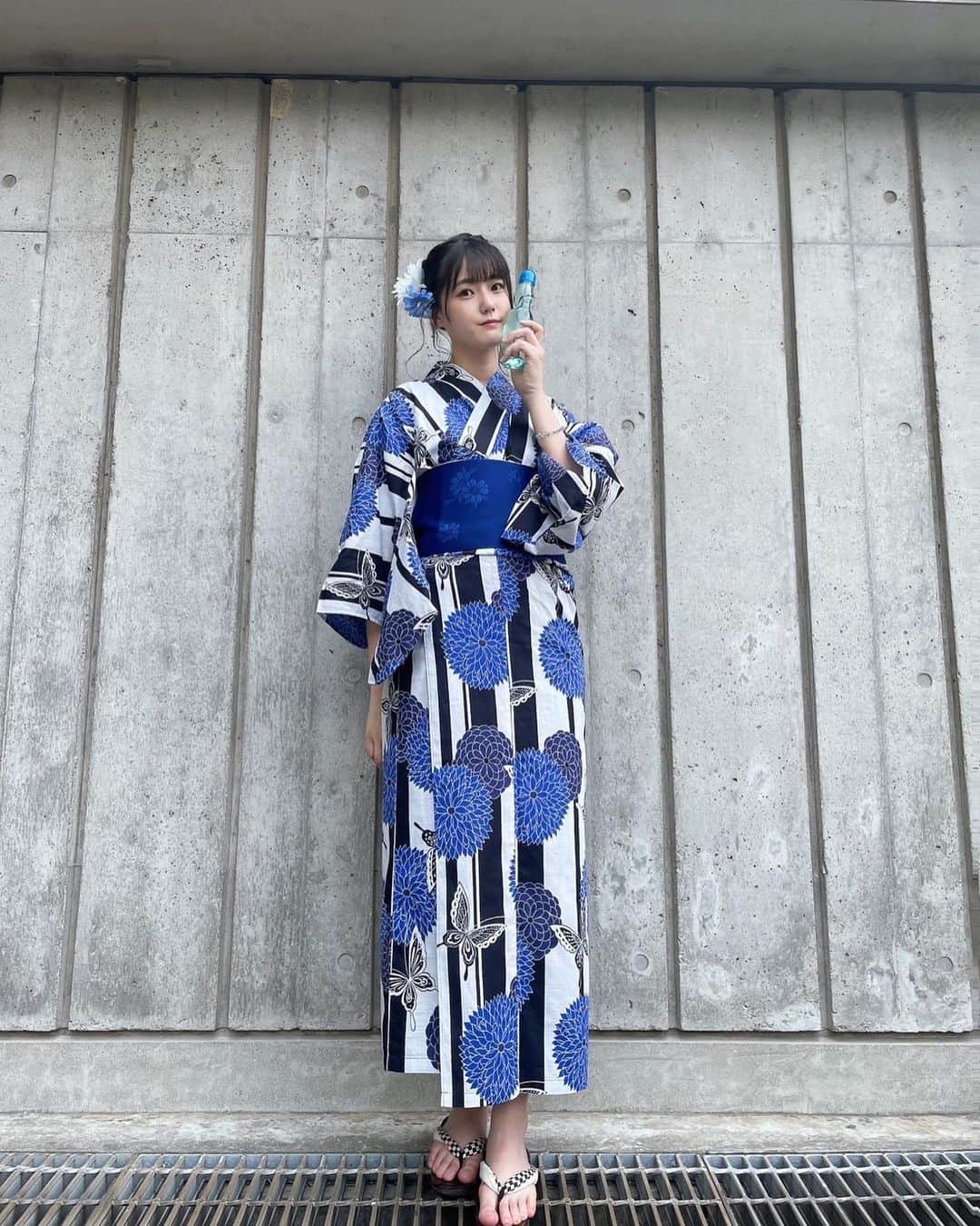 瀧野由美子さんのインスタグラム写真 - (瀧野由美子Instagram)「. 今年も浴衣の季節がやってきました〜！👘🦋  #stu48 #瀧野由美子 #浴衣 #浴衣ヘアアレンジ  #浴衣女子 #浴衣ヘア  #yukata」6月30日 22時08分 - yumiko_anko