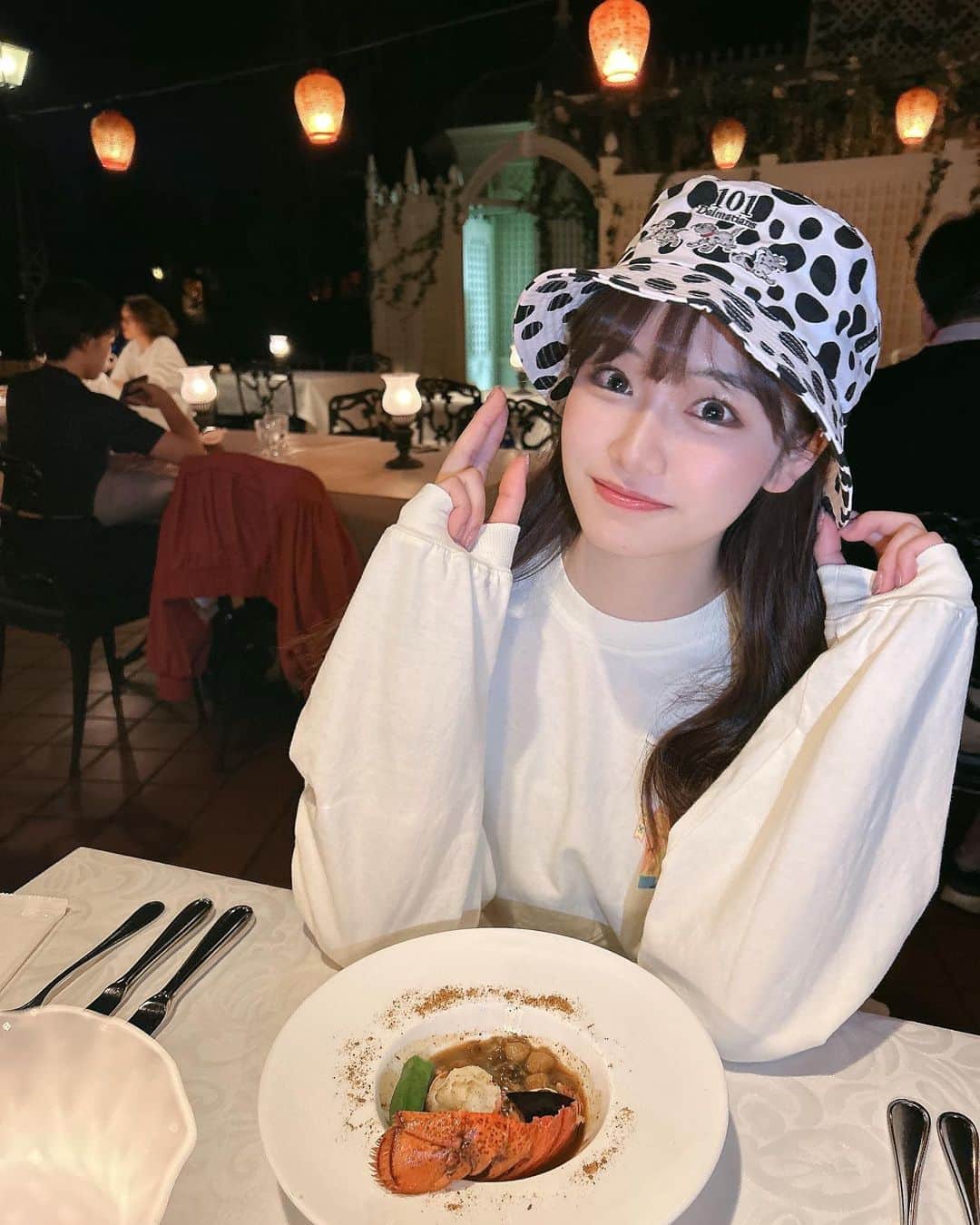 かわぎしるなのインスタグラム：「この日からバケハにはまりました🙈💞  #東京ディズニーランド #ディズニーランド #ディズニーランドホテル」
