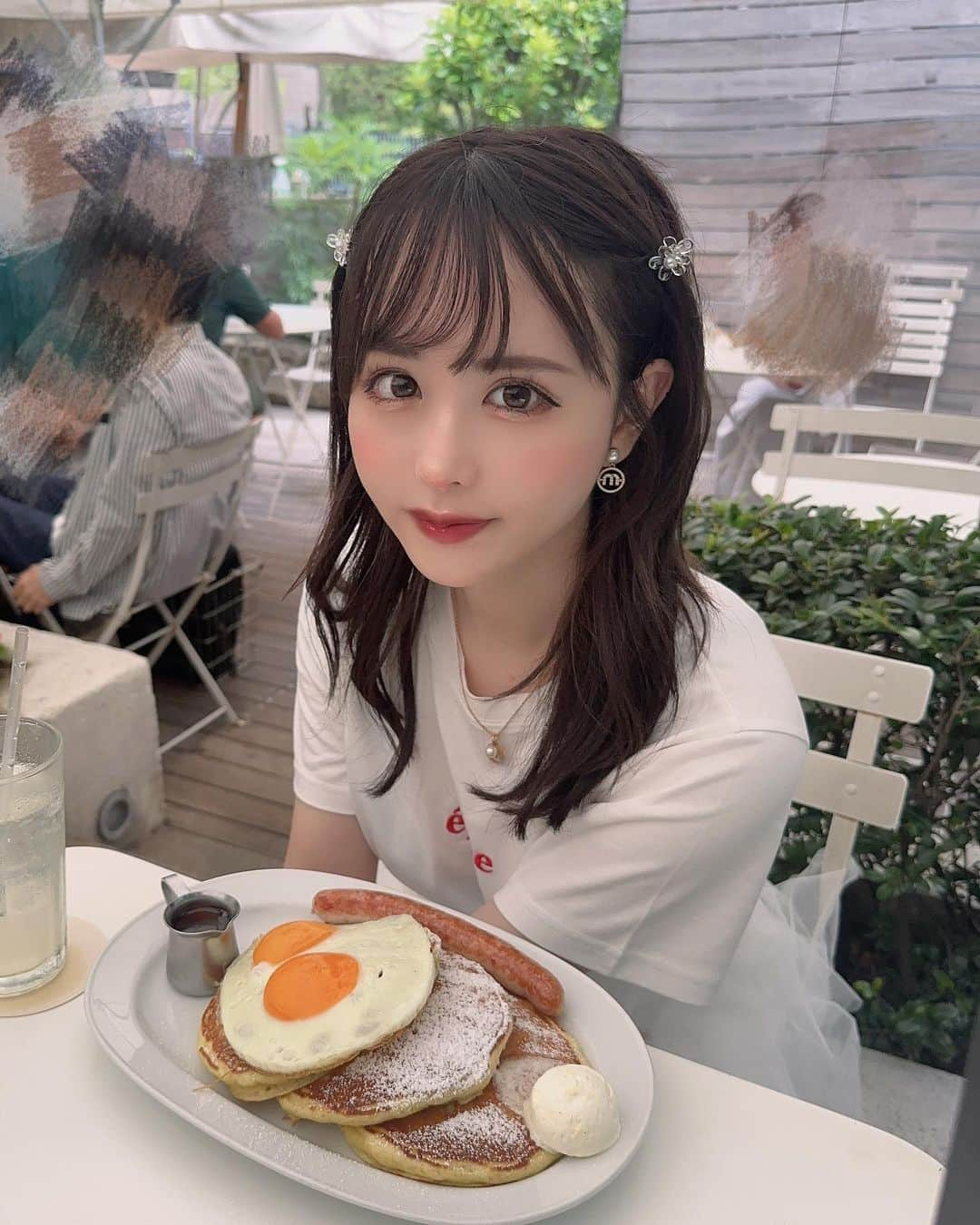 日向すずさんのインスタグラム写真 - (日向すずInstagram)「マネージャーとロケした ときのランチ🧇🤍」6月30日 23時31分 - osuzudashi_