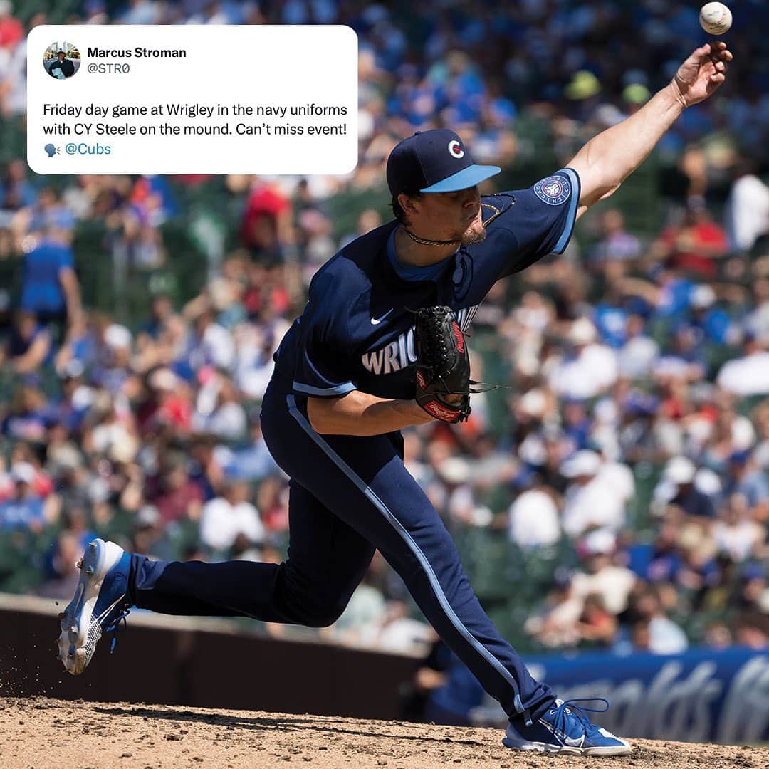 シカゴ・カブスのインスタグラム：「Summer Fridays at the Friendly Confines.」