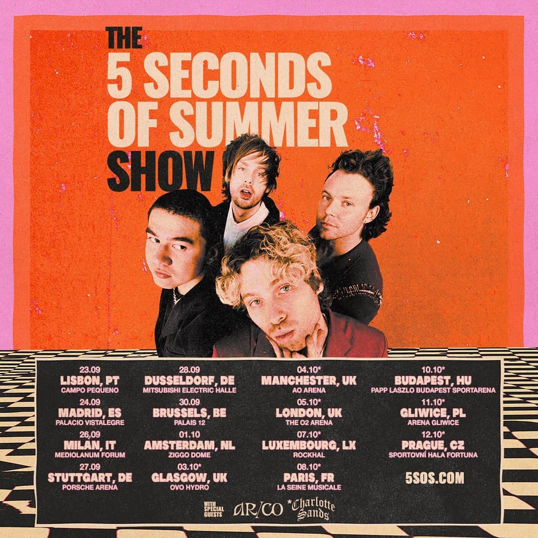 5 Seconds of Summerさんのインスタグラム写真 - (5 Seconds of SummerInstagram)「So many beautiful souls on the bus with us this time around. Thrilled to have these incredible artists joining us for tour.」7月1日 1時00分 - 5sos