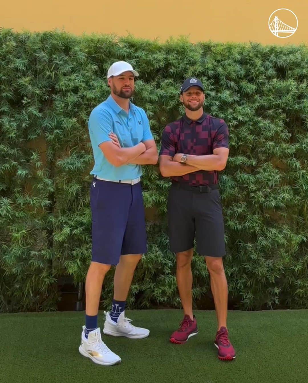 ゴールデンステート・ウォリアーズさんのインスタグラム写真 - (ゴールデンステート・ウォリアーズInstagram)「The Match ⛳️」7月1日 1時06分 - warriors