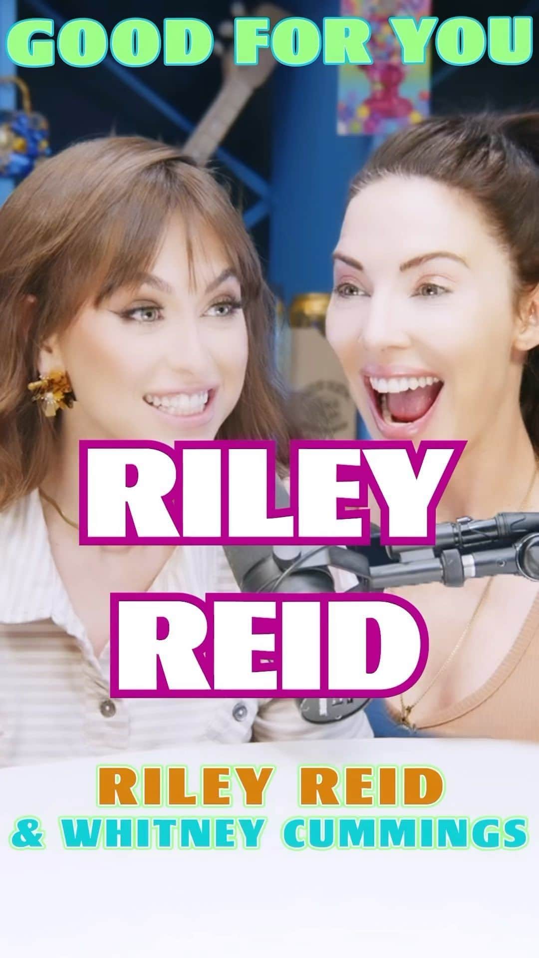 ウィットニー・カミングスのインスタグラム：「Sex icon @letrileylive is on the pod this week so watch now before it gets taken down」