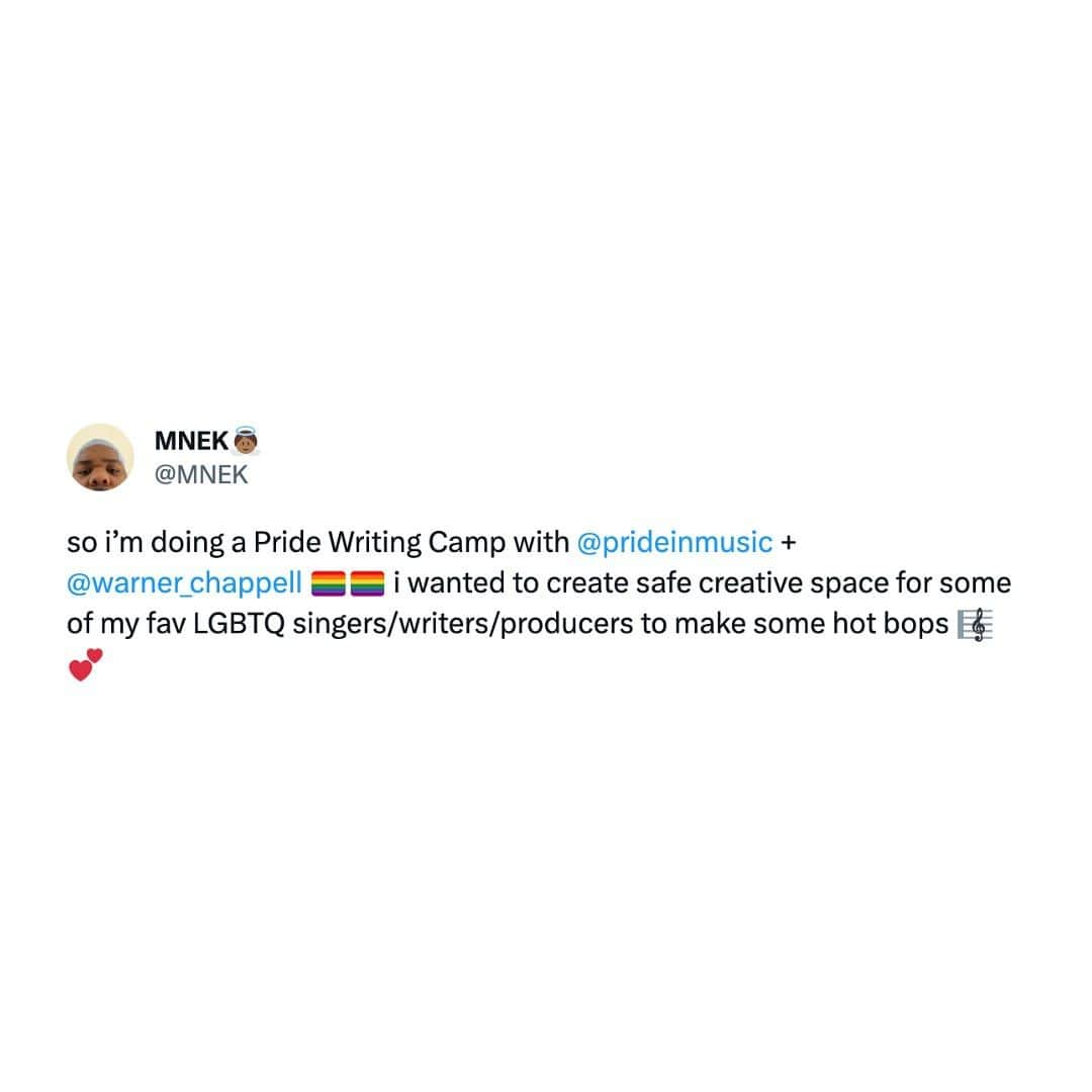 ASCAPさんのインスタグラム写真 - (ASCAPInstagram)「MNEK hosted & curated an all LGBTQ+ songwriting camp in celebration of #Pride in 2019. 🌈  The camp was sponsored by Pride in Music, a charity “working to create a cross-industry network for the LGBTQ+ community and allies.” MNEK invited fellow singer-songwriters such as Olly Alexander, L Devine, Ryan Ashley, Rina Sawayama and Kloe, as well as producers such as Jon Shave, Leo Kalyan and Sakima.  British GRAMMY-nominated singer-songwriter MNEK has co-written/produced hits like @flolikethis & @missymisdemeanorelliott’s “FLY GIRL” and @dualipa’s “IDGAF.” He’s also collabed with @joelcorry on “Head & Heart” and @zaralarsson on “Never Forget You.”  #ASCAPProud #pridemonth」7月1日 1時35分 - ascap