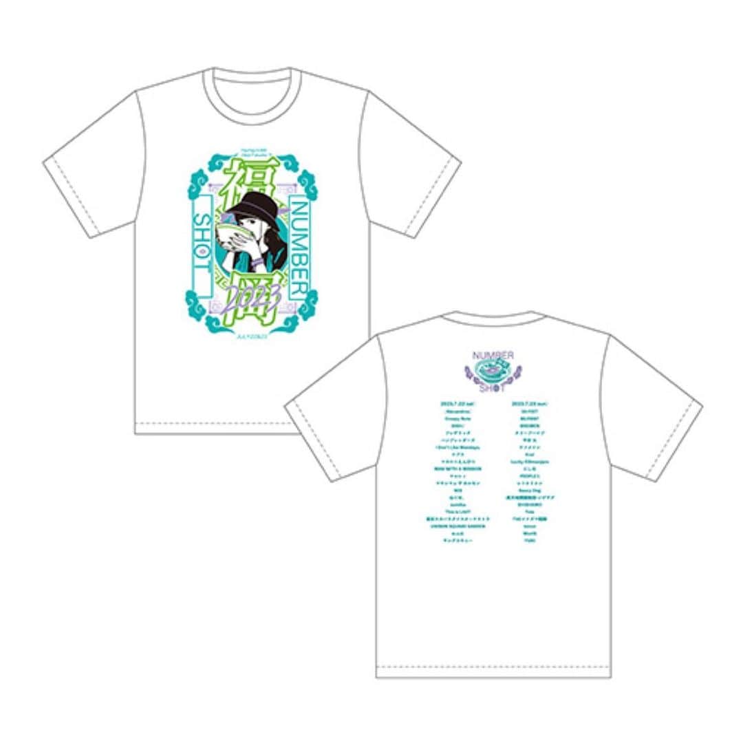 masuda mikuさんのインスタグラム写真 - (masuda mikuInstagram)「《Works》NUMBER SHOT2023 オフィシャルグッズのビッグシルエットTシャツとフェイスタオルを担当しました🍜  チケット付きTシャツのデザインに引き続き、たくさん描かせていただけて光栄です。  https://goods.eplus.jp/numbershot  @number_shot_   #numbershot #numbershot2023」7月1日 12時45分 - moko__to__moko